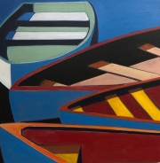 Abstract Boats with Pop Art in Mind