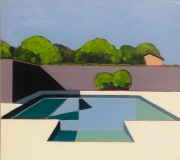 Geometric Pool with Fence