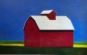 Red Barn at Noon